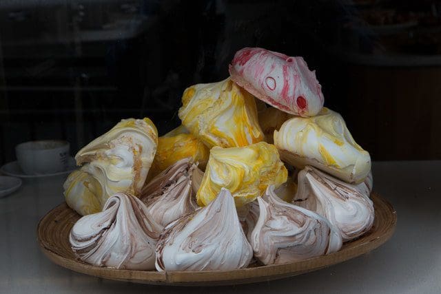 Meringues in Bakery