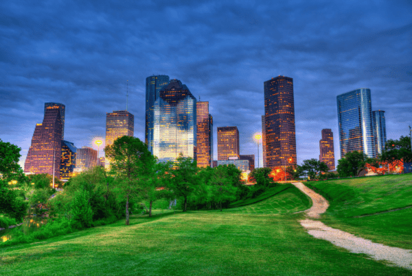 Houston Skyline at Night added to Houston Itinerary